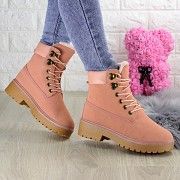 Женские зимние ботинки Grace розовые 1333 (41 размер) Мелитополь