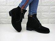 Женские зимние ботинки Louis черные 1107 (41 размер) Мелитополь