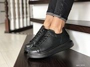 Женские кроссовки черные 9084 Мелитополь
