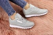 Женские модные кроссовки серебристые Ollie 1177 (38 размер) Мелитополь