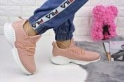 Женские пудровые кроссовки Pink 1129 (41 размер) Мелитополь