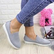 Женские серые кеды 1042 (36 размер) Мелитополь
