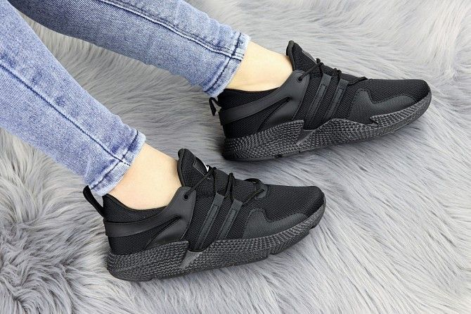 Женские черные кроссовки Aiden 1163 (37 размер) Мелитополь - изображение 1