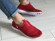 Мужские кроссовки красные Free Run 9208 Мелитополь