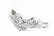 Женские кеды кожаные летние белые Yuves 590 summer Мелитополь