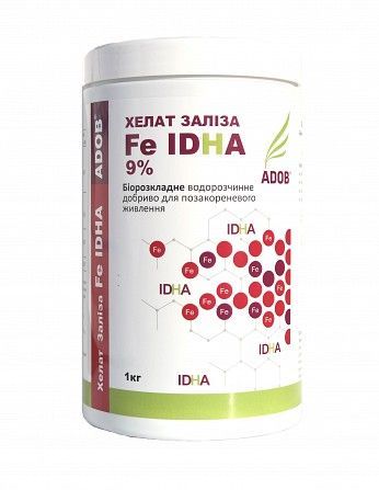Хелат заліза ADOB Fe IDHA 9% 1кг Киев - изображение 1