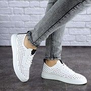 Женские белые летние кеды Risa 1769 (41 размер) Мелитополь