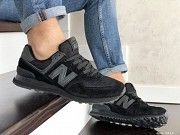 Мужские кроссовки черные 9312 Мелитополь