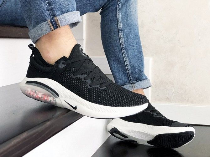 Мужские кроссовки черные с белым Joyride Run Flyknit 9331 Мелитополь - изображение 1