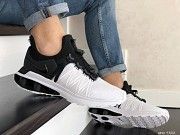 Мужские кроссовки черные с белым Shox Gravity 9302 Мелитополь