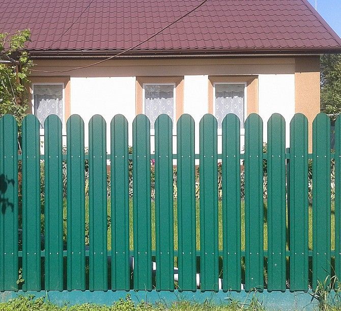 Забор Штакетный Металлический Киев - изображение 1