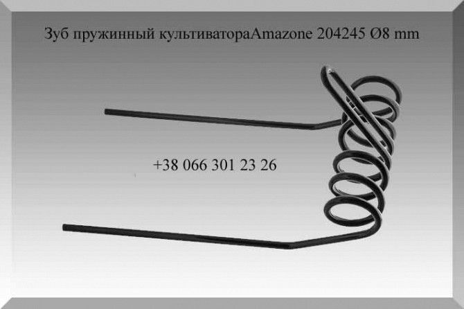 Зуб пружинный Amazone 204245, Ø8 mm Полтава - изображение 1