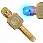 Беспроводная портативная колонка + караоке микрофон 2 в 1 Magic Karaoke YS-68 Золотой Киев