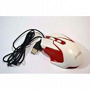 USB мышка MOUSE Jedel M85 проводная мышь с подсветкой красная Київ