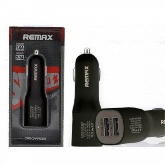 АЗУ авто зарядное 2 USB Remax CC-201 Киев - изображение 1