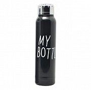 Стильный термос My Bottle 300 мл 9045 металлический Чёрный Київ