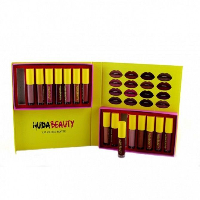 Набор помад Victoria&apos;s Secret Huda Beauty 16 оттенков Киев - изображение 1