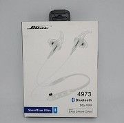 Беспроводные Вluetooth стерео наушники BOSE MS 999 с разъемом micro SD Белые Киев