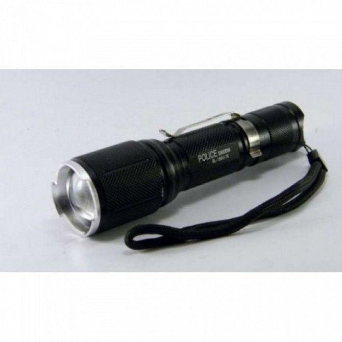 Тактический фонарь POLICE BL 1860 T6 50000W фонарик 1000 Lumen Київ - изображение 1