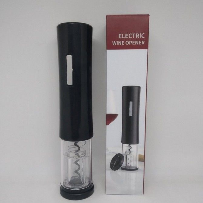 Электрический штопор для вина Electric Wine Opener Чёрный Киев - изображение 1