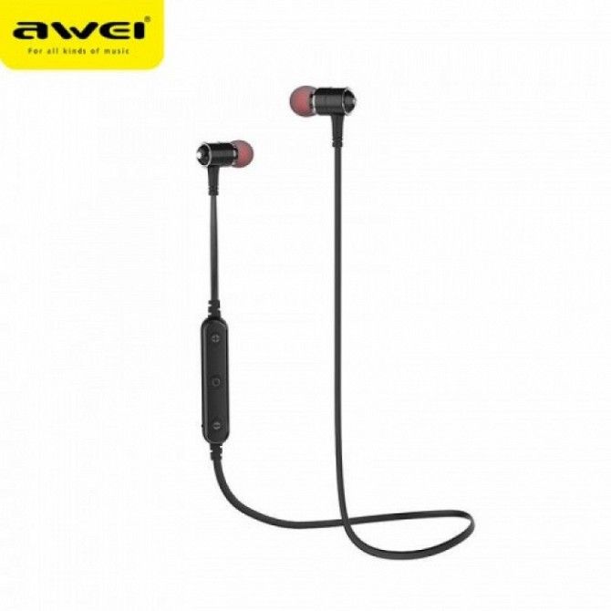 Беспроводные Bluetooth наушники Awei B930BL черные Київ - изображение 1