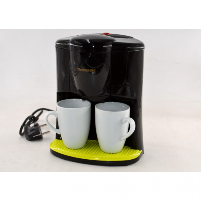 Капельная кофеварка Crownberg CB-1560 кофе машина 800BT 600ВТ Кривой Рог - изображение 1