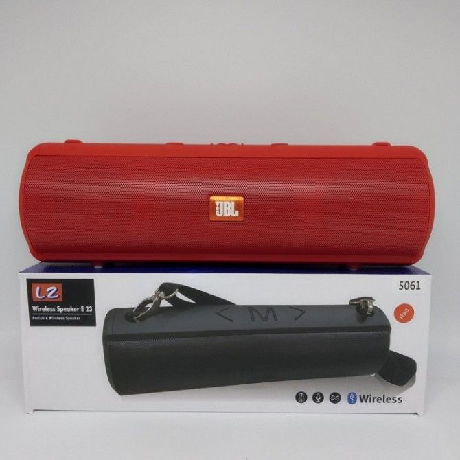 Портативная bluetooth колонка спикер JBL E23 Красный Кривой Рог - изображение 1