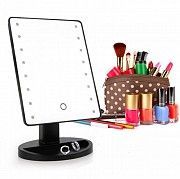 Зеркало для макияжа с LED подсветкой Large Led Mirror 16 LED Чёрный Кривой Рог