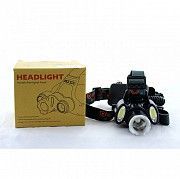 Налобный фонарь BL POLICE С865 3 диода T6 фонарик 1480 Lumen Кривой Рог