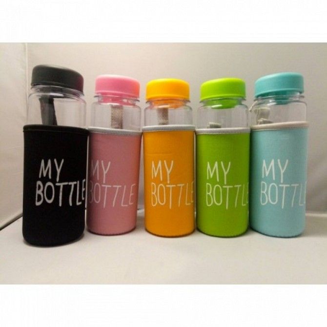 Бутылка для напитков MY BOTTLE 500ml с тканевом чехлом Кривой Рог - изображение 1