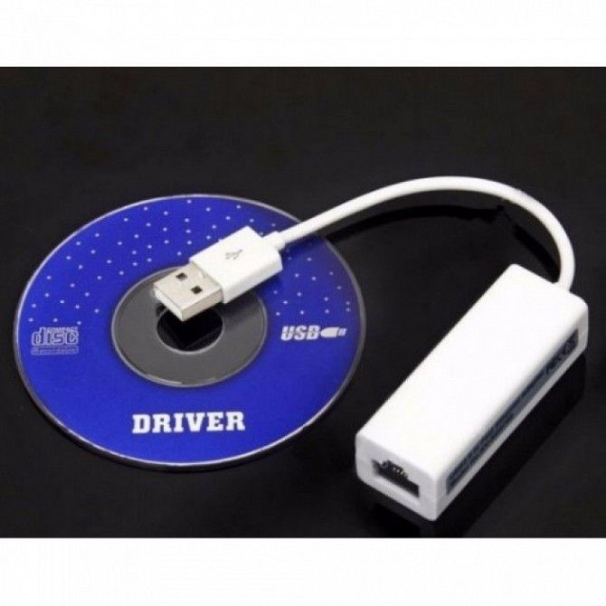 Внешний сетевой адаптер, сетевая карта USB LAN ethernet RJ45 Кривой Рог - изображение 1