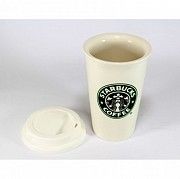 Керамический стакан, чашка Starbucks HY101 Белый Кривой Рог