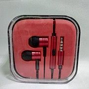 Вакуумные наушники гарнитура MDR M3 Красные Кривой Рог