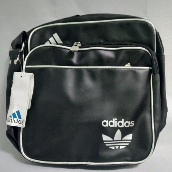 Сумка на плечо Adidas Messenger A-1084 Размер 27x27x14 Чёрная Кривой Рог - изображение 1