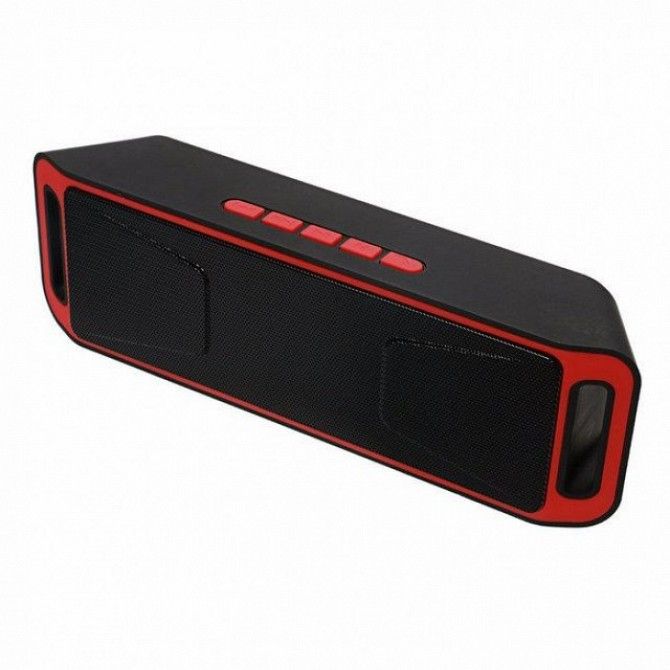 Портативная bluetooth MP3 колонка SPS SC-208 BT Красная Кривой Рог - изображение 1