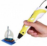 3D ручка для рисования с экраном 3д Ручка Pen2 MyRiwell с LCD дисплеем Жёлтая Кривой Рог