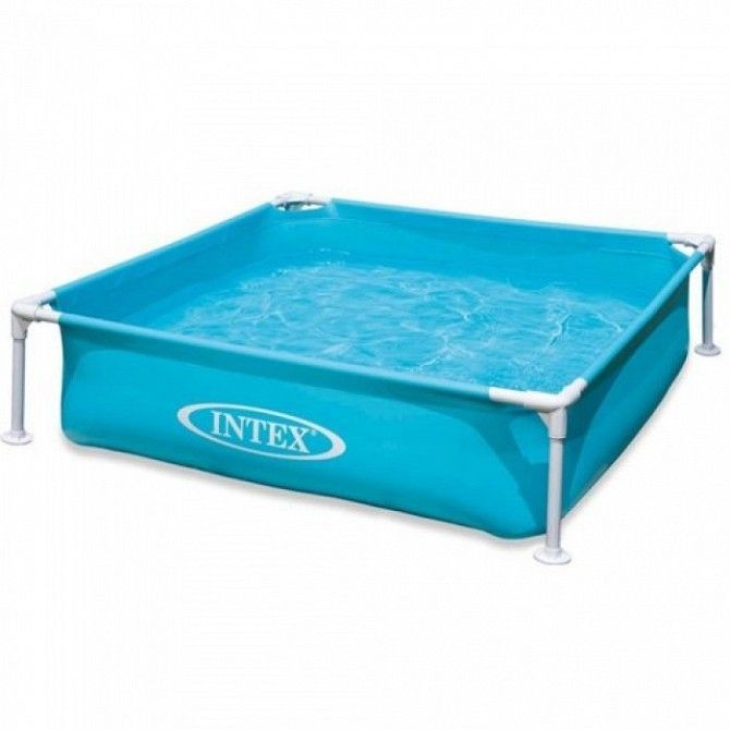 Бассейн Intex 57173 размером 122х122х30 см, объём: 337л, вес: 4,9кг, от 3 лет Кривой Рог - изображение 1