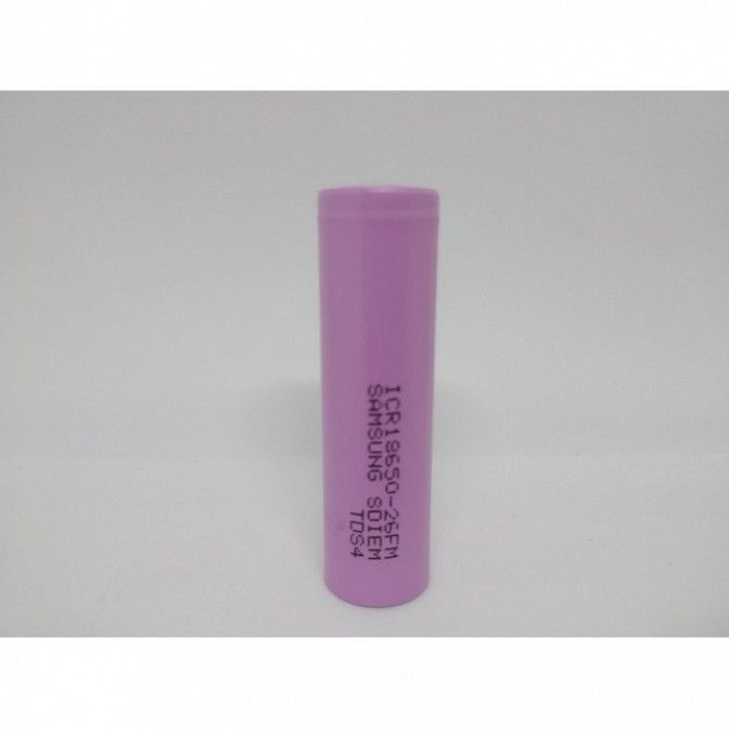 Высокотоковый Аккумулятор Samsung 4.2V 18650 2550 mah Кривой Рог - изображение 1