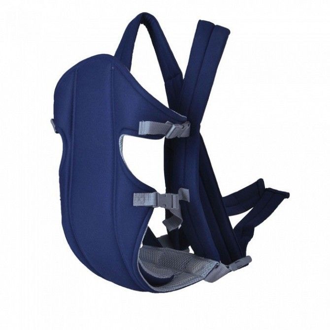 Слинг-рюкзак для переноски ребенка Baby Carriers EN71-2 Темно-синий Кривой Рог - изображение 1