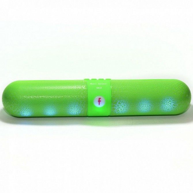 Портативная Bluetooth-колонка S910 с ФМ, MP3, USB Зелёная Кривой Рог - изображение 1
