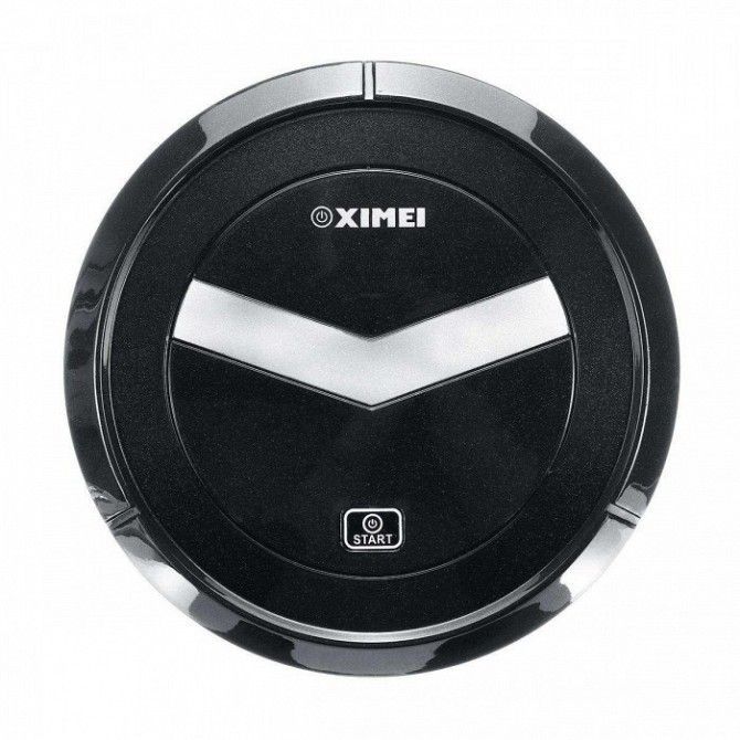 Робот пылесос Ximei Smart Robot на аккумуляторе Чёрный Кривой Рог - изображение 1