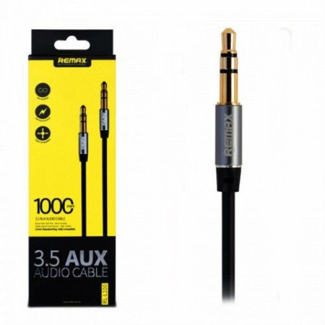 AUX-кабель Remax LH-L309 3.5mm Stereo Cable 1м Кривой Рог - изображение 1