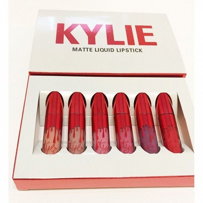 Набор жидких матовых помад 6 в 1 Kylie 8626 Limited Edition Київ - изображение 1