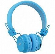 Беспроводные Bluetooth Наушники с MP3 плеером NIA-X2 Радио блютуз Синие Київ