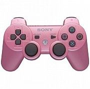 Беспроводной Джойстик Sony Геймпад PS3 для Sony PlayStation PS розовый Київ