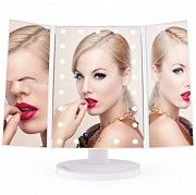 Зеркало для макияжа Superstar Magnifying Mirror с LED-подсветкой БЕЛЫЙ Київ