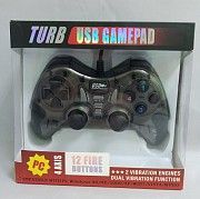 Игровой манипулятор TURBO USB GAMEPAD DJ-900 джойстик для ПК Чёрный Київ