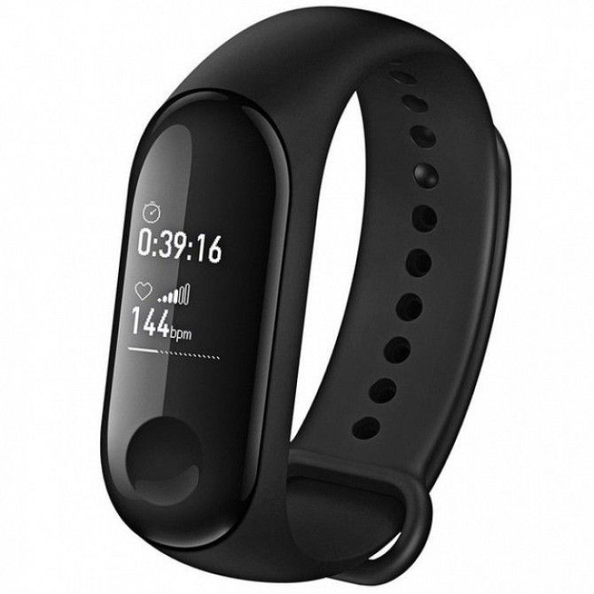 Фитнес браслет Smart Band M3 черный Киев - изображение 1