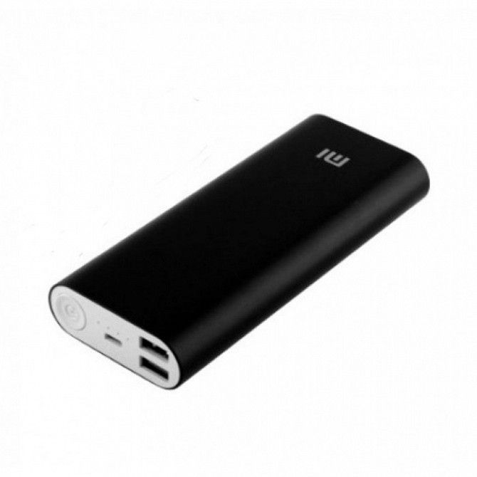 Внешний аккумулятор Power bank XIAOMI 16000 Mah батарея Чёрный Киев - изображение 1