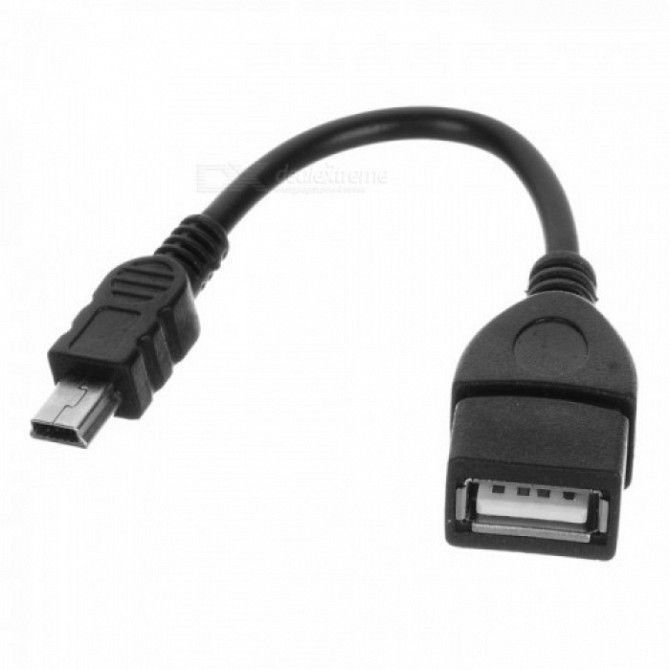 Mini USB OTG host кабель адаптер переходник Київ - изображение 1